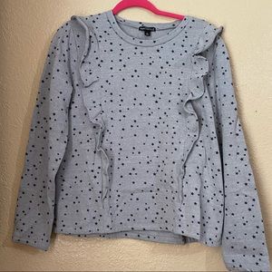 J. Crew Mercantile Ruffle Sweater